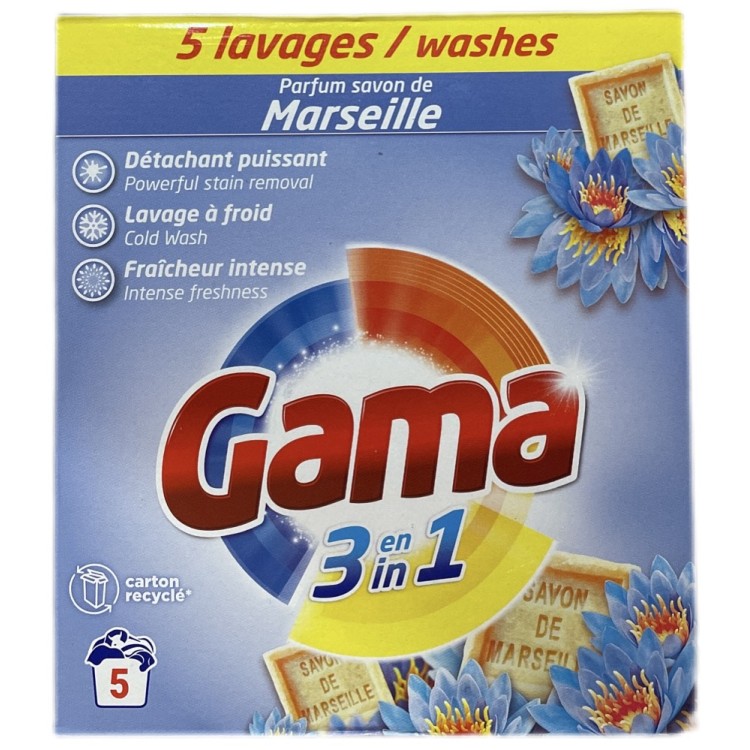 GAMA MARSEILLE skalbimo milteliai 275 g
