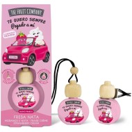 THE FRUIT COMPANY automobilių oro gaiviklis braškių kvapo 5 ml