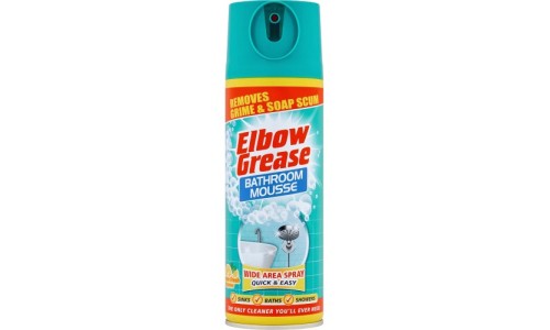 ELBOW GREASE BATHROOM MOUSSE LEMON vonios valymo putos 400 ml