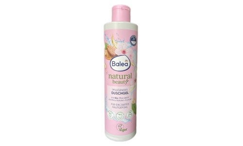 BALEA NATURAL BEAUTY dušo želė su vyšnių žiedų ekstraktu ir ekologišku migdolų aliejumi 250 ml