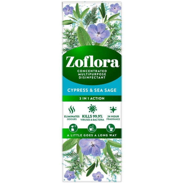 ZOFLORA CYPRESS&SEA SAGE koncentruotas dezinfekantas 120 ml